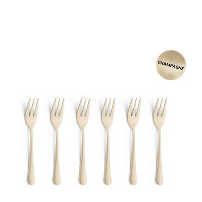 Amefa Austin Gebaksvorkjes 6 Stuks Champagne