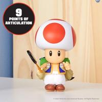 Super Mario Bros Movie Articulated Figure - Toad - thumbnail