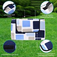 Picknickdeken Vierkant/Blauw 2x2m - thumbnail