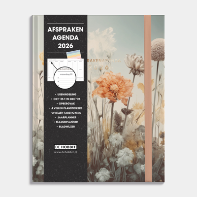 A5+ Afsprakenagenda 2026 Veldbloemen