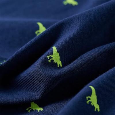 Kindershirt dinosaurusprint 116 marineblauw Kindershirt dinosaurusprint 116 marineblauw