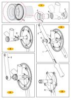MICHE crankstel "pistard 2.0" crankset pistard 2.0" 50 teeth - thumbnail