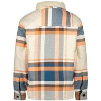 Vingino Lee Overshirt Kids Beige/Blauw - Maat 128 - Kleur: Beige | Soccerfanshop - thumbnail