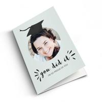 Geslaagd fotokaart maken - XL - Staand - thumbnail