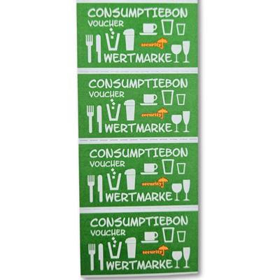 Consumptiebon Combicraft UV beveiliging 500 stuks groen Consumptiebon Combicraft UV beveiliging 500 stuks groen