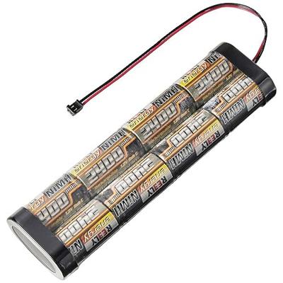 Reely NiMH accupack 9.6 V 2400 mAh Aantal cellen: 8 Sub-C Sub-C Stick Graupner Reely NiMH accupack 9.6 V 2400 mAh Aantal cellen: 8 Sub-C Sub-C Stick Graupner