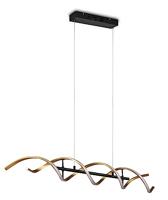 Trio Design led hanglampSequence zwart met goud - 341810208 - thumbnail