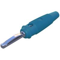 SKS Hirschmann VQ 30 Banaanstekker Stekker, recht Stift-Ø: 4 mm Blauw 1 stuk(s) - thumbnail