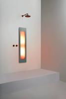 Sunshower Round Medium One infrarood inbouw 140x33x10cm Grey M0500-M0103 - thumbnail