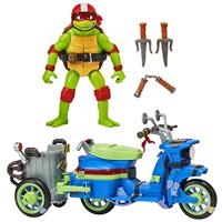 Boti teenage mutant ninja turtles battle cycle scooter met raphael - thumbnail