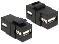 Delock 86367 USB 2.0-inbouwmodule Keystone 1 stuk(s) - thumbnail