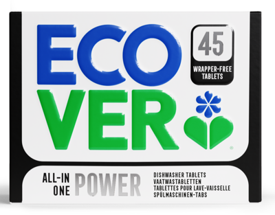 Ecover All-In-One Power Vaatwastabletten Ecover All-In-One Power Vaatwastabletten