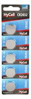 HyCell Set van 5 lithium knoopcellen CR2032 3V - knoopcelbatterijen van eersteklas kwaliteit met lange houdbaarheid. - thumbnail
