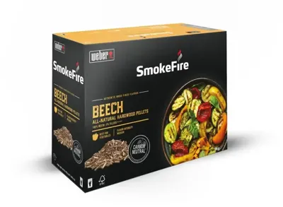Weber SmokeFire Natuurlijke hardhout pellets - Beech brandstof Weber SmokeFire Natuurlijke hardhout pellets - Beech brandstof