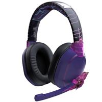 Lexip X TSUME Naruto Shippuden Headset 1 Over Ear headset Kabel, Bluetooth Stereo Zwart/lila Headset, Volumeregeling, Microfoon uitschakelbaar (mute) Gamen - thumbnail