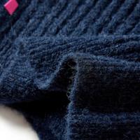 Kindervest gebreid 92 marineblauw - thumbnail