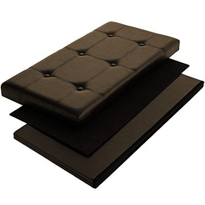 Monzana Zitbank - 80cm - met - opslagruimte - in - Bruin Monzana Zitbank - 80cm - met - opslagruimte - in - Bruin