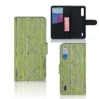 Xiaomi Mi 9 Lite | Book Style Case | Green Wood - thumbnail
