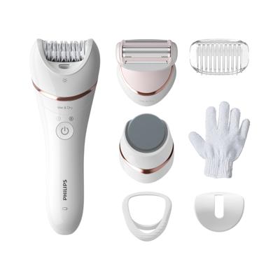 Philips BRE730/00 Series 8000 Wet and Dry Epileerapparaat Roze/Wit