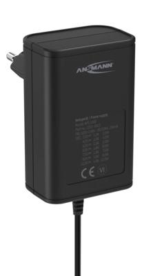 Ansmann 1201-0023 Stekkernetvoeding, instelbaar 12 V/DC, 9 V/DC, 7.5 V/DC, 6 V, 4.5 V/DC, 3 V 1000 mA 12 W Ansmann 1201-0023 Stekkernetvoeding, instelbaar 12 V/DC, 9 V/DC, 7.5 V/DC, 6 V, 4.5 V/DC, 3 V 1000 mA 12 W
