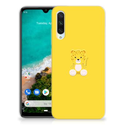 Xiaomi Mi A3 Telefoonhoesje met Naam Baby Leopard