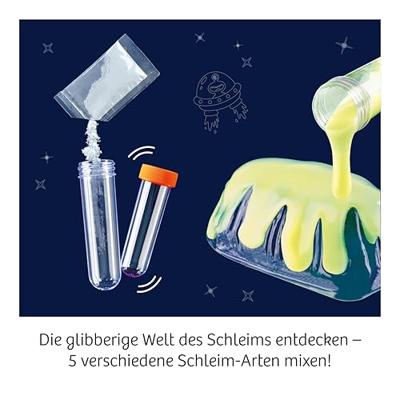 Kosmos experimenteer met buitenaards slijm