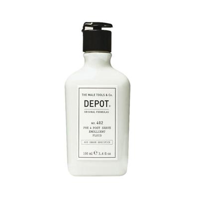 Depot Male Tools No.402 Pre&Post Shave Emollient Fluid 100ml Depot Male Tools No.402 Pre&Post Shave Emollient Fluid 100ml