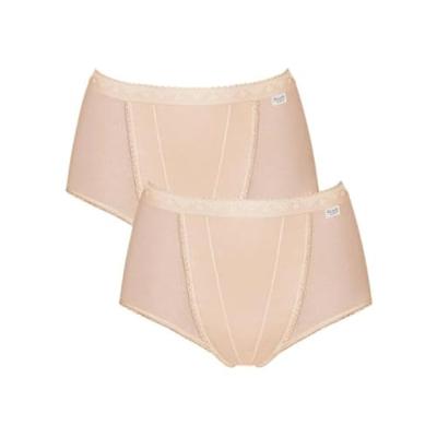 Sloggi 4-pack Control Maxi - corrigerende dames slip - Voordeelverpakking - Multipack - Aanbieding