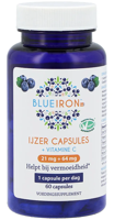 Blue Iron Ijzer + Vitamine C Capsules - thumbnail
