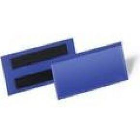 Documenthoes durable magnetisch 100x38mm blauw Documenthoes durable magnetisch 100x38mm blauw