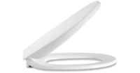 Pressalit Calmo closetzitting met softclose en vast scharnier wit 556000-bz5999 - thumbnail