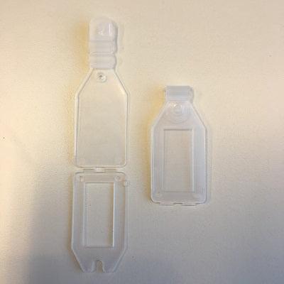 Scanvaantje pocket transparant 25x38mm 6 Scanvaantje pocket transparant 25x38mm 6