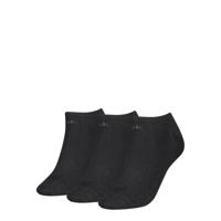 Calvin Klein Sneakersokken Dames 3-pack Zwart-35/38 - thumbnail