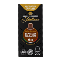Gran Maestro Italiano Espresso Elegante - 20 koffiecups - thumbnail