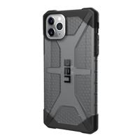 UAG Rugged Case for iPhone 11 Pro Max [6.5-inch screen] - Plasma Ash - Achterzijde behuizing voor mobiele telefoon - robuust - polycarbonaat, thermoplastic polyurethaan (TPU) - asgrijs - voor Apple iPhone 11 Pro Max - thumbnail