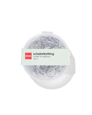 HEMA Schakelketting 42cm rvs met ringetjes