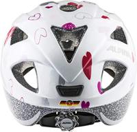 Olympic Sportswear Alpina sports kinderhelm ximo white hearts 45-49 glans - thumbnail