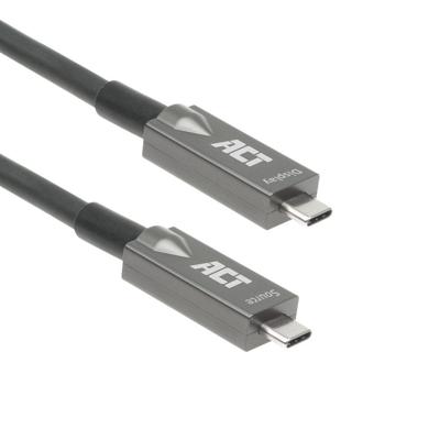 ACT Connectivity USB-C 3.2 Gen2 Active Optical Cable (AOC) aansluitkabel, 7,5m
