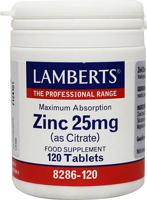 Lamberts Zink Citraat 25 mg Tabletten - thumbnail
