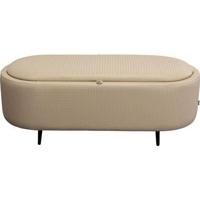 Kare Bank Venezia Storage Cream 100cm - thumbnail