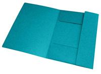 Elastomap Oxford Top File+ A4 aqua | 10 stuks - thumbnail