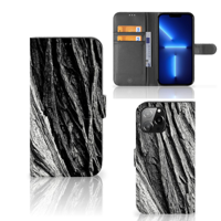 Book Style Case iPhone 13 Pro Max Boomschors Grijs - thumbnail