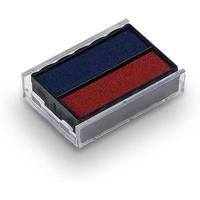 Stempelkussen trodat printy 64850 blauw en rood - thumbnail