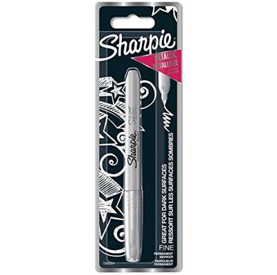 Viltstift sharpie f metallic zilver