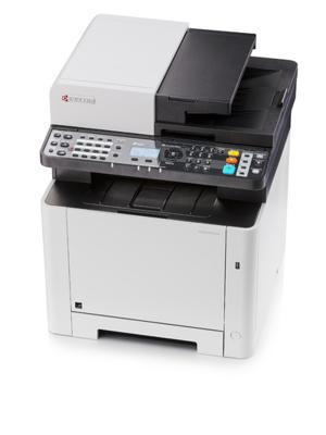 Kyocera ECOSYS M5521cdw Multifunctionele laserprinter (kleur) A4 Printen, scannen, kopiëren, faxen LAN, WiFi, Duplex, ADF Kyocera ECOSYS M5521cdw Multifunctionele laserprinter (kleur) A4 Printen, scannen, kopiëren, faxen LAN, WiFi, Duplex, ADF