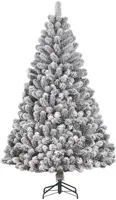 Black Box Trees Charlton kunstkerstboom besneeuwd groen 155cm - thumbnail