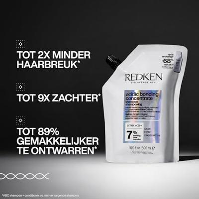 Redken Acidic Bonding Concentrate Shampoo Refill Pouch 500ml