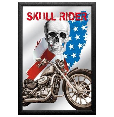 Skull Rider Mancave spiegel