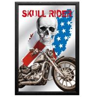 Skull Rider Mancave spiegel - thumbnail
