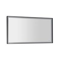 Badkamerspiegel Sapho Sort Led 120x70 cm LED-Verlichting Frame Mat Zwart - thumbnail